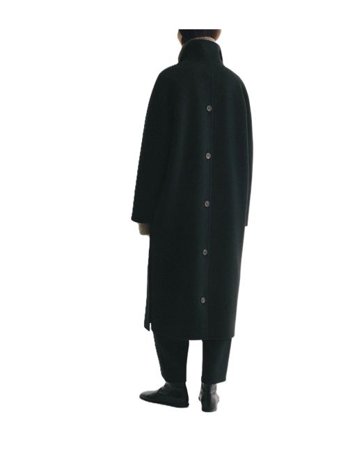 Doublé Button Coat Lisa Yang | 2026618BL BLACK